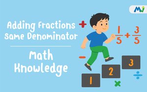 Adding Fractions same denominator math tutoring and learning